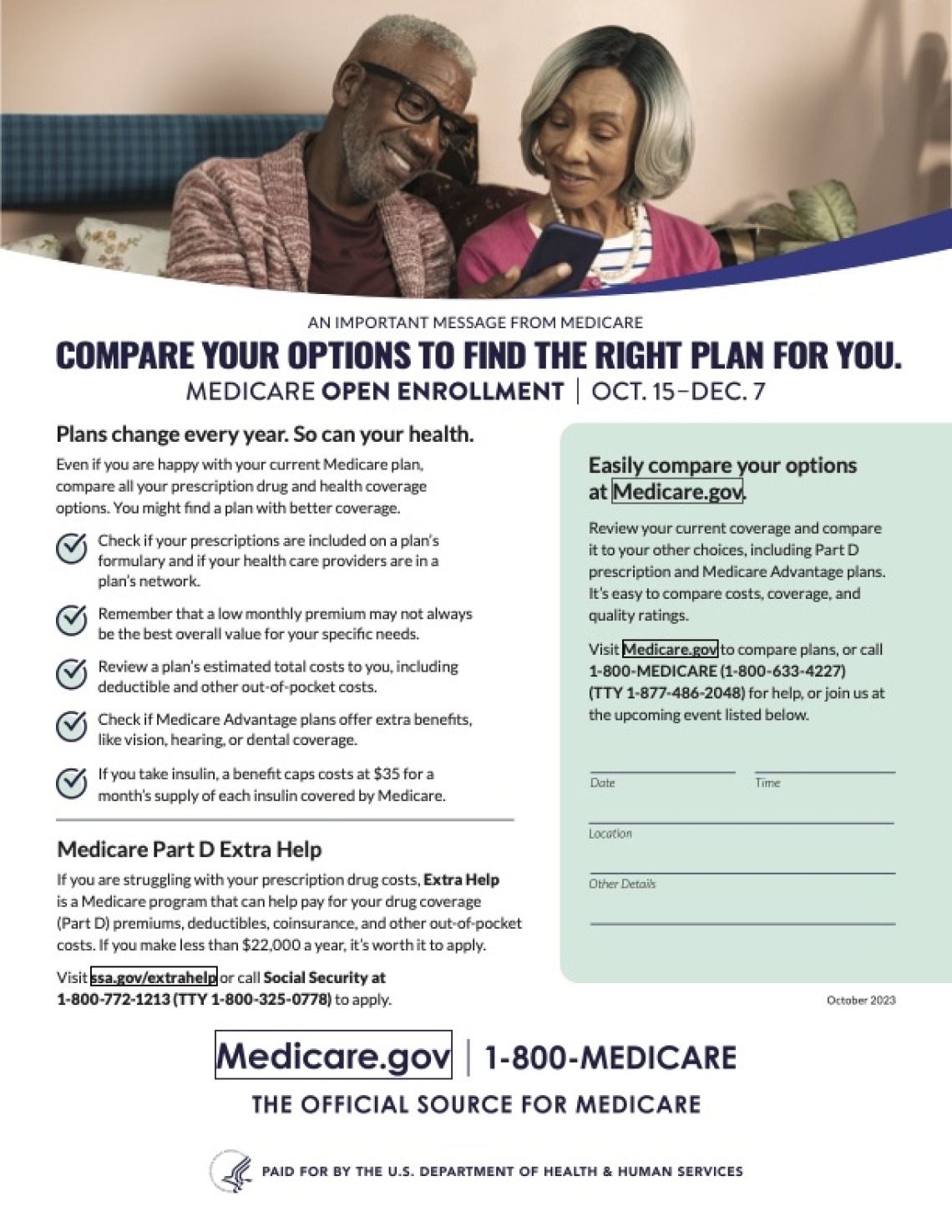 Important Message from Medicare